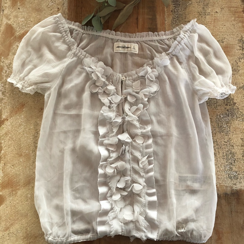 Short sleeve blouse, Abercrombie & Fitch